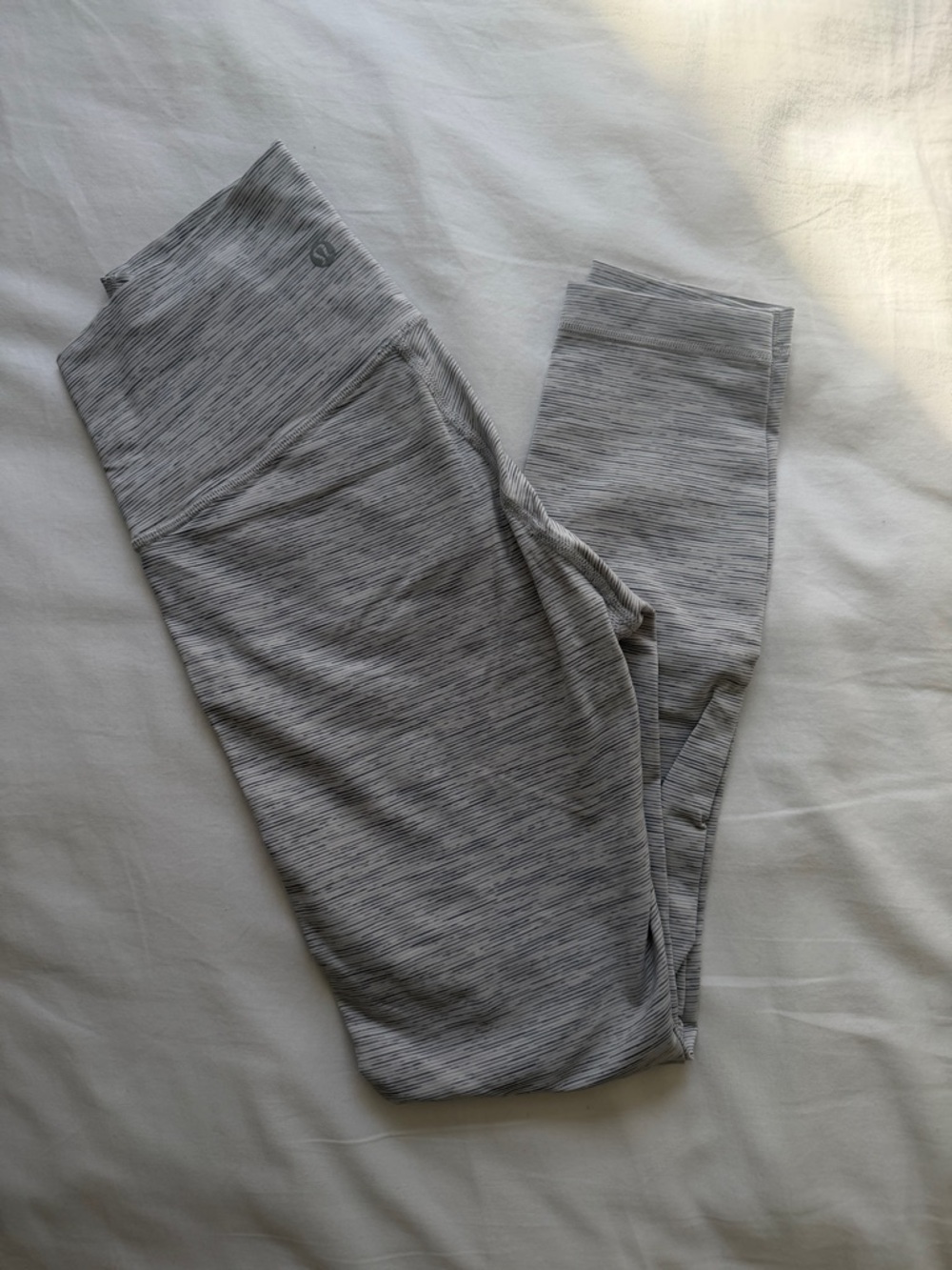 lululemon athletica Light Gray Space-Dye High-Rise Leggings